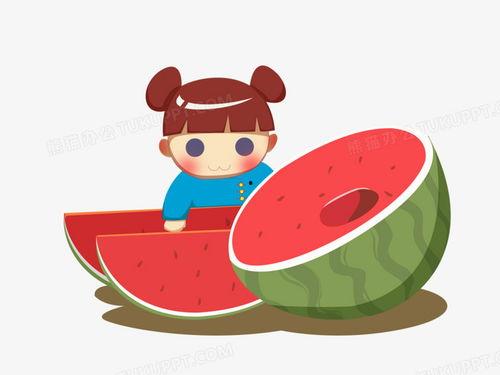 吃瓜图片拼图下载